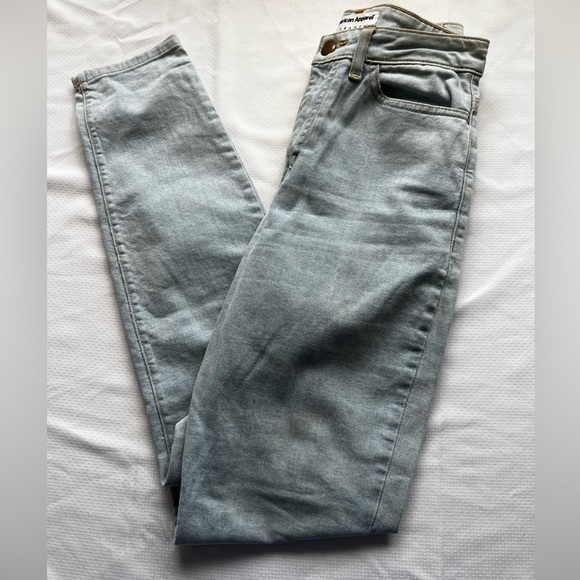 Women’s American Apparel Size 27 Denim Jeans - Picture 1 of 7